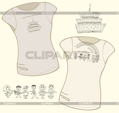 `S de las mujeres de la camiseta. Los elementos de diseño | Ilustración vectorial de stock |ID 3843789