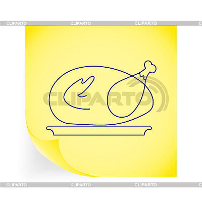 Chiken | Ilustración vectorial de stock |ID 4047818