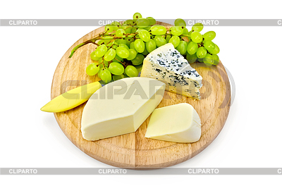 Queso azul y suluguni con uvas | Foto de alta resolución |ID 4057102