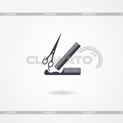 Barbería icono | Ilustración vectorial de stock |ID 3960424