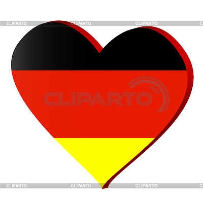 Me encanta alemania | Ilustración vectorial de stock |ID 3800857