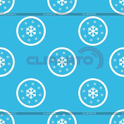 Signo Nieve modelo azul | Ilustración vectorial de stock |ID 5096781