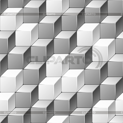Abstract seamless pattern of cubes | Stock Vector Graphics |ID 3726553