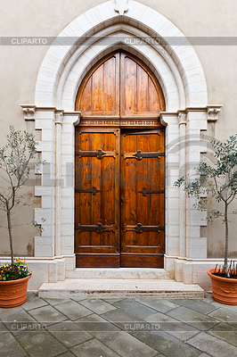 Door and Trees | High resolution stock photo |ID 3803060