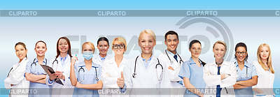 Equipo o grupo de médicos y enfermeras | Foto de alta resolución |ID 4657724