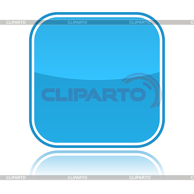 Blue glossy blank web 2.0 button | Stock Vector Graphics |ID 3728528