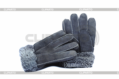 Fur Winterhandschuhe grauen Farben | Foto mit hoher Auflösung |ID 3918520