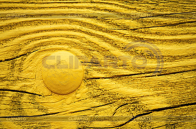 Tablero de madera pintado amarillo con remache de metal | Foto de alta resolución |ID 6736076