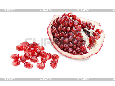 Ein Teil der Granatapfel. | Foto mit hoher Auflösung |ID 3874401