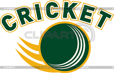 Cricket Sport-Ball fliegen | Stock Vektorgrafik |ID 3967769