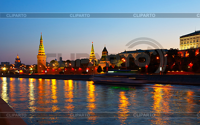 Kremlin de Moscú en la puesta del sol. Rusia | Foto de alta resolución |ID 3992492