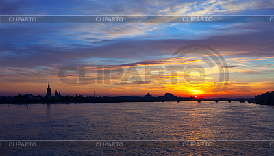 View of St. Petersburg in morning | High resolution stock photo |ID 3992551