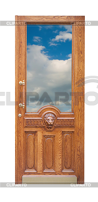 Decoración antigua puerta de madera | Foto de alta resolución |ID 3998032