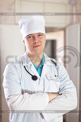 Porträt des Arztes im Krankenhaus | Foto mit hoher Auflösung |ID 4021325