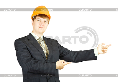 Businessmen points hand | High resolution stock photo |ID 4031570