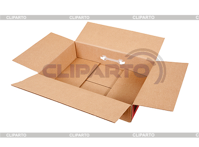 Opened cardboard box | High resolution stock photo |ID 4032309