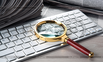 Job search in Internet on desktop | High resolution stock photo |ID 6864021