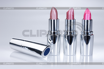 Metal Tubes With Lipstick | High resolution stock photo |ID 6114154