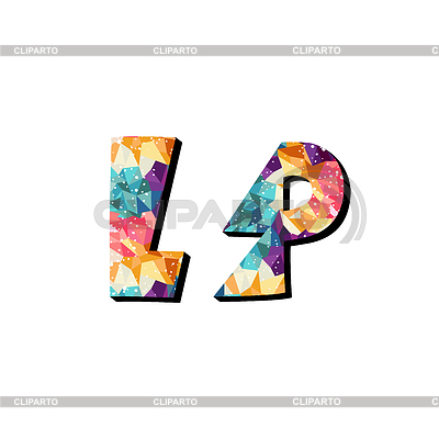Lightning bolt thunder theme letter alphabet sign | Stock Vector Graphics |ID 6822390